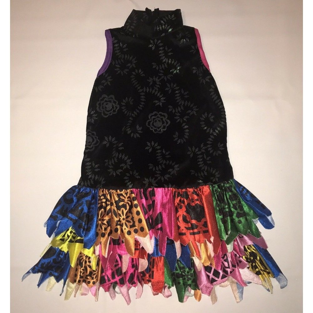 Rubies Monster High Skelita Calaveras Halloween Costume Dress Girl Size Medium